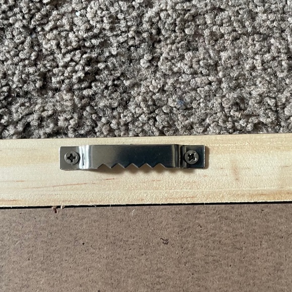 NWT countdown to Christmas chalk wood wall decor sign black red white - Picture 5 of 5